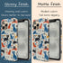 Custom Initials Tabby Cat Lovers iPhone Case